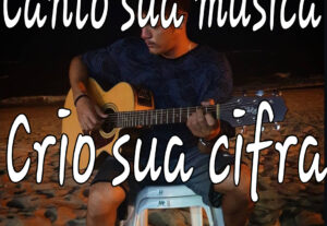 Eu vou cantar e criar a melodia e cifra para sua música