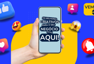 Eu vou fazer suas redes crescerem com criativos incríveis