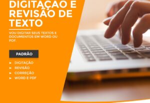 Eu vou digitar e revisar seu texto com qualidade e precisão.