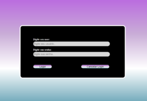 Eu vou criar um front-end de um software, com html e css