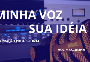 Eu vou gravar a melhor locução/narração
