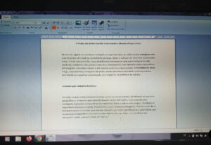 Eu vou digitar o seu texto ou criar um para você.