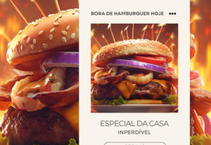 Eu vou fazer os criativos para o perfil do seu negócio
