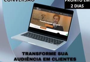 Eu vou fazer seu WebSite no WordPress com foco em converção