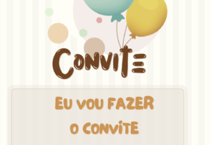 Eu vou fazer o convite digital para o seu evento.