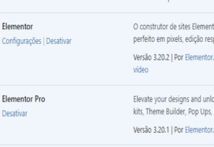 Eu vou instalar o plugin Elementor em seu site WordPress