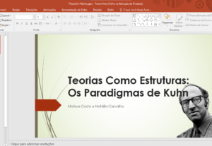 Eu vou fazer um slide em PowerPoint