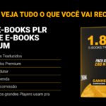 Eu vou te enviar um pacote de 1800 e-books plr em português
