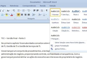 Eu vou formatar e digitar seus textos