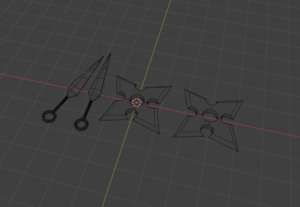 Eu vou Fazer um model De Espadas/Katanas/etc e vou renderiza...