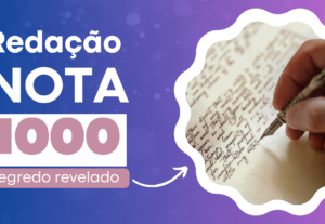 Eu vou corrigir sua redação do Enem.