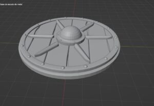 Eu vou modelar em 3D pra você