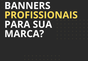 Eu vou criar o seu banner ou logotipo profissional
