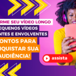 Eu vou transformar qualquer vídeo longo em shorts poderosos
