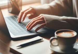 Eu vou digitar, transcrever e resumir textos