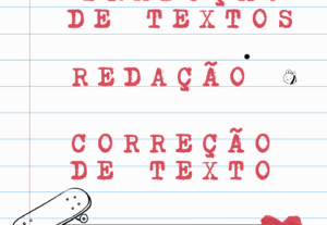 Eu vou fazer redação, tradução de inglês e espanhol