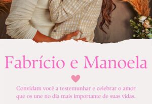 Eu vou criar convites virtuais pra você