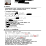 Eu vou fazer seu Currículo e Documentos em geral