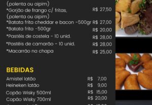 Eu vou criar cardápio,flyers,banner simples para seu negocio
