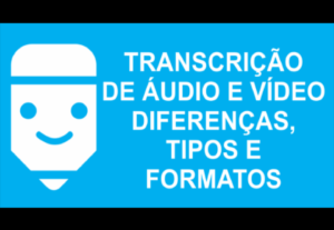 Eu vou Fazer Transcrição de video e audio.