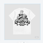 Eu vou fazer uma arte de camiseta junto com um mockup