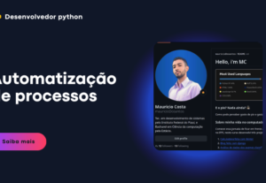 Eu vou automatizar processos manuais com python