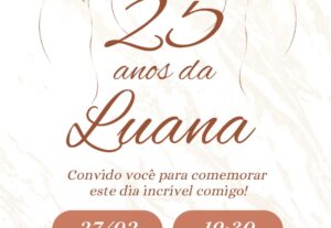 Eu vou criar lindos convites para você