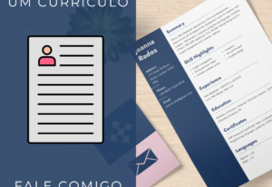 Eu vou fazer um curriculo pra voce