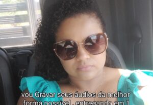 Eu vou  gravar áudios e vídeos no máximo 30 segundos