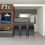 Eu vou Projetar 3 D- Móveis sob medida