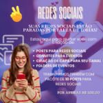 Eu vou criar posts para suas redes sociais
