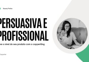 Eu vou criar uma copy persuasiva para o seu produto