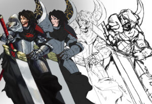 Eu vou desenhar seu oc ou personagem favorito