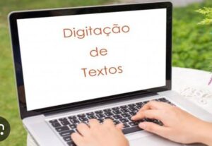 Eu vou digitar textos, traduzir textos