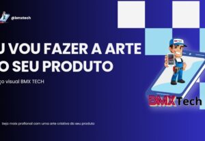 Eu vou fazer a arte do seu produto