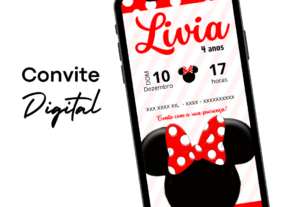 Eu vou criar convite digital de aniversário ou evento