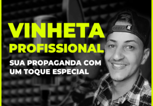 Eu vou  fazer Gravação de Publicidade para anúncios