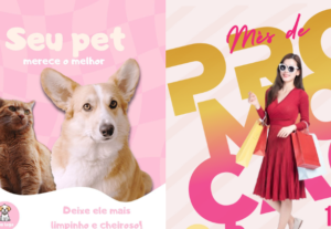 Eu vou fazer artes personalizadas para suas redes sociais