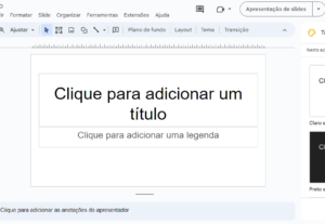 Eu vou fazer um slide escolar de qualquer matéria para você