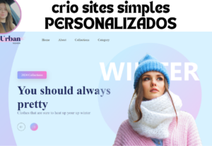 Eu vou criar um Layout personalizado e de forma rápida