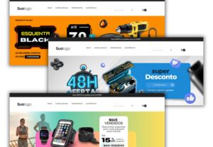 Eu vou fazer banners criativos para seu site.