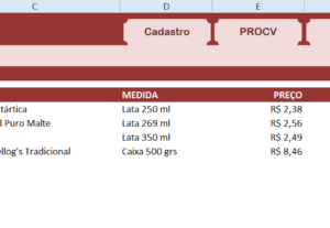 Eu vou criar planilhas excel de acordo com suas necessidades