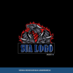Eu vou Fazer sua Logotipo design gráficos, e textos