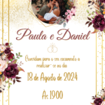 Eu vou fazer o convite do seu evento