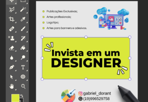 Eu vou criar artes para divulgação do seu negócio