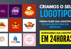 Eu vou Criar seu logotipo profissional em 24/h.