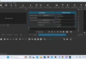 Eu vou fazer uma edição de video basica para você