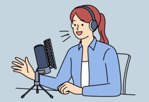 Eu vou fazer serviços de audio/narração ou video propaganda.