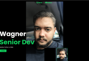 Eu vou criar um site minimalista e clean, ou o que você quis...