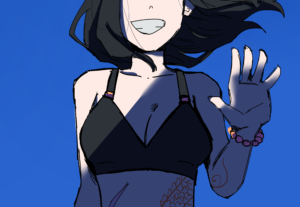 Eu vou desenhar personagens pra voce